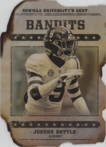 2022-23 Bowman's Best University Jordan Battle #GB-13