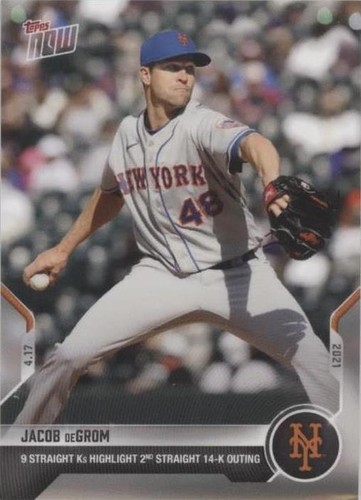 2021 Topps Now - Jacob deGrom #88