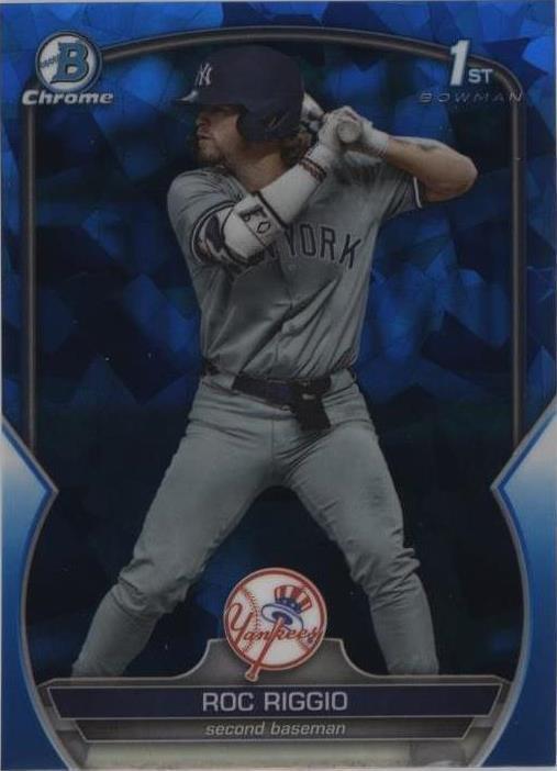 2023 Bowman Chrome Draft Sapphire Edition - Roc Riggio #BDC-30