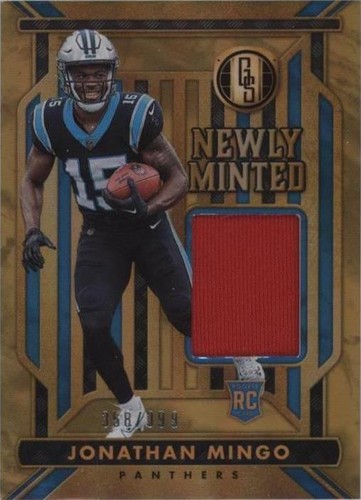2023 Panini Gold Standard Jonathan Mingo #NM-19
