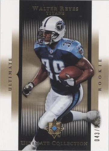 2005 Ultimate Collection Walter Reyes #120