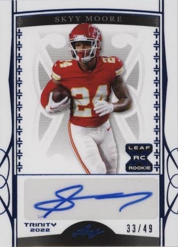 2022 Leaf Trinity Skyy Moore #BA-SM1