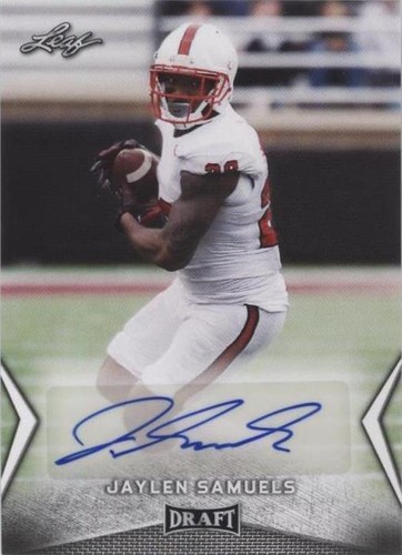 2018 Leaf Draft Jaylen Samuels #BA-JS2