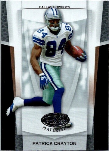 2007 Leaf Certified Materials Patrick Crayton #6