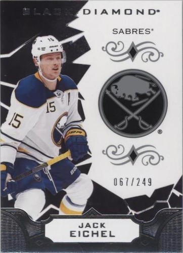 2018-19 Upper Deck Black Diamond - Jack Eichel #BDB-JE