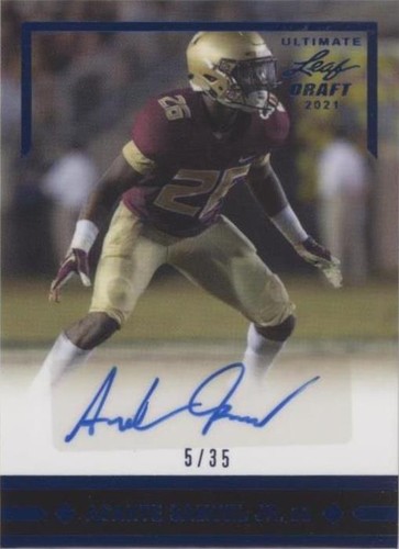 2021 Leaf Ultimate Draft Asante Samuel Jr. #GLR-ASJ