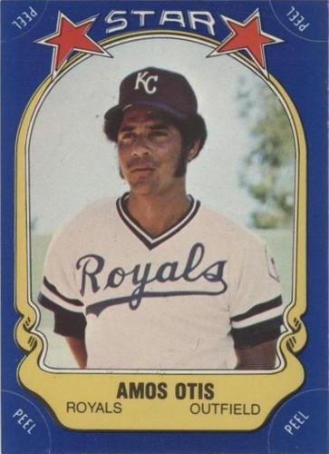 1981 Fleer Star Stickers - Amos Otis #28