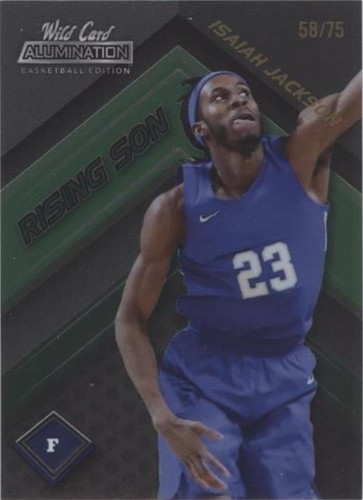 2021-22 Wild Card Alumination - Isaiah Jackson #RS-7