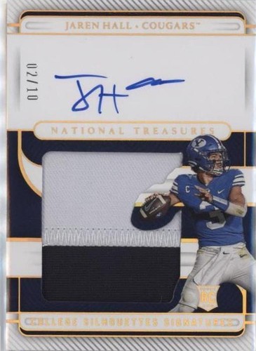 2023 Panini National Treasures Collegiate Jaren Hall #CSS-JHA