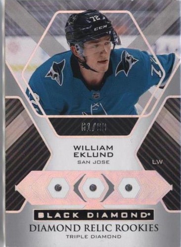 2021-22 Upper Deck Black Diamond - William Eklund #BDR-WE