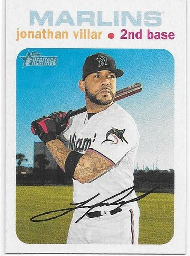 2020 Topps Heritage - Jonathan Villar #440