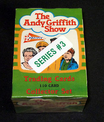 THE ANDY GRIFFITH SHOW SERIES 3 ~ Factory Set Box of (110) Trading Cards ~ 1991