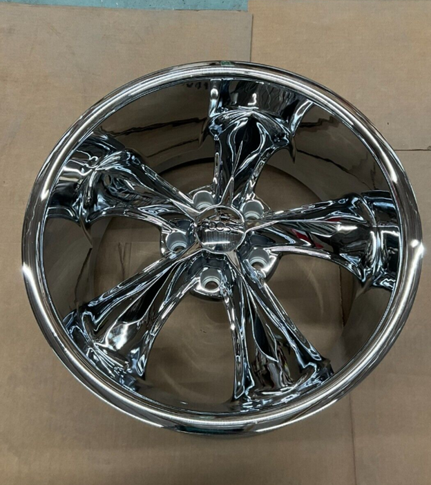 (Qty 1) Foose 4105 Legend Series Chrome Wheel 18x9 5x120.65 7mm - SHIPS FREE