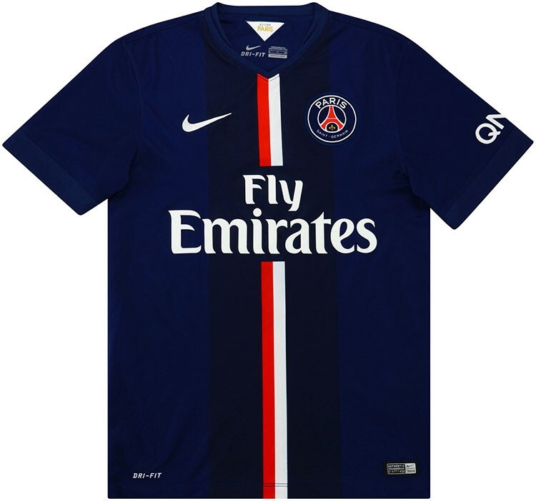 NWOT Vintage NIKE PSG Paris Saint-Germain 14/15 Home Jersey