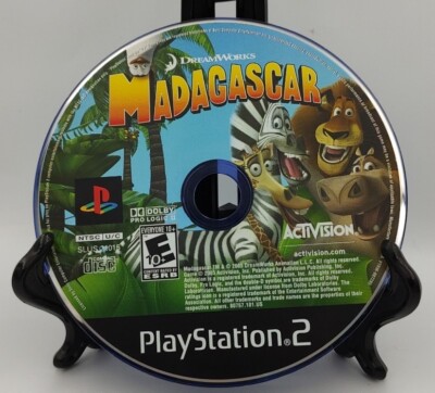 Madagascar (Sony PlayStation 2, 2005) - Disc Only