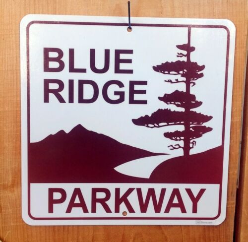 Blue Ridge Parkway sign 9"x9"