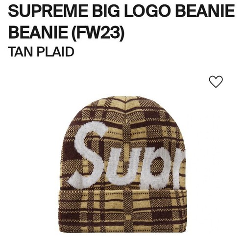 Supreme BIG LOGO Beanie (Tan Plaid) (FW23) | eBay Supreme BIG LOGO Beanie (Tan Plaid) (FW23) | eBay