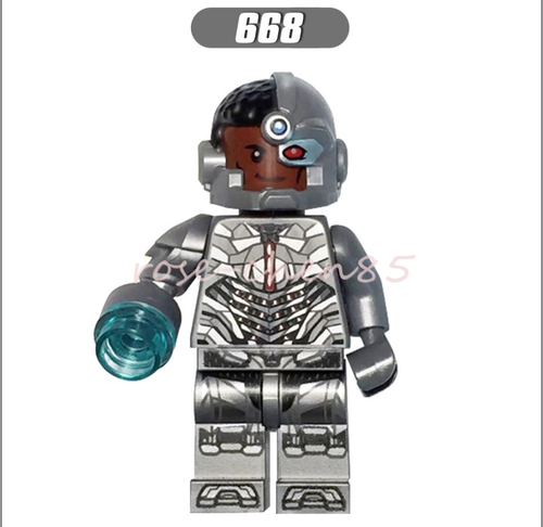 Cyborg Mini Figures DC Comics Victor Stone Justice League Building Toys 54yy345