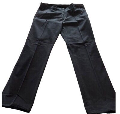 Adriano Goldschmied BLACK PANTS The Lux Khaki Pants, Men s 38R Tailored Trouser