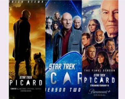 Star Trek:Picard the Complete series dvd (S1-3, 10-DVD) Brand New Sealed