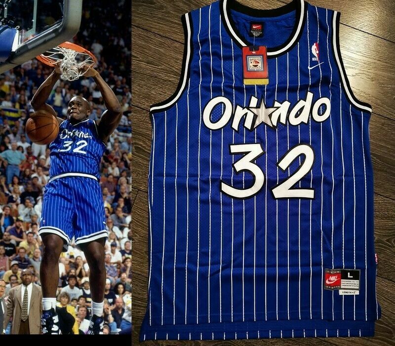 21 Shaquille O Neal Basketball Trikot Orlando Magic #32 Herren Retro Stitched