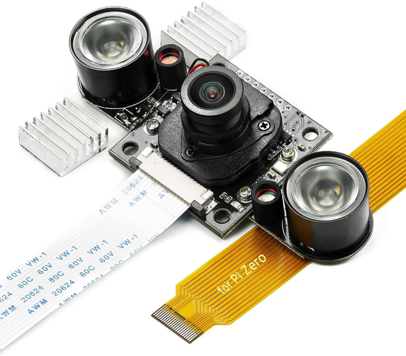Arducam Day-Night Vision For Raspberry Pi Camera, Wide Angle Automatic Ir-Cut Sw
