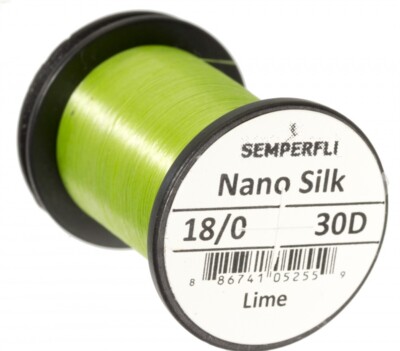 SemperFli Nano Silk Ultra 30D 18/0 Fly Tying All Colours Available