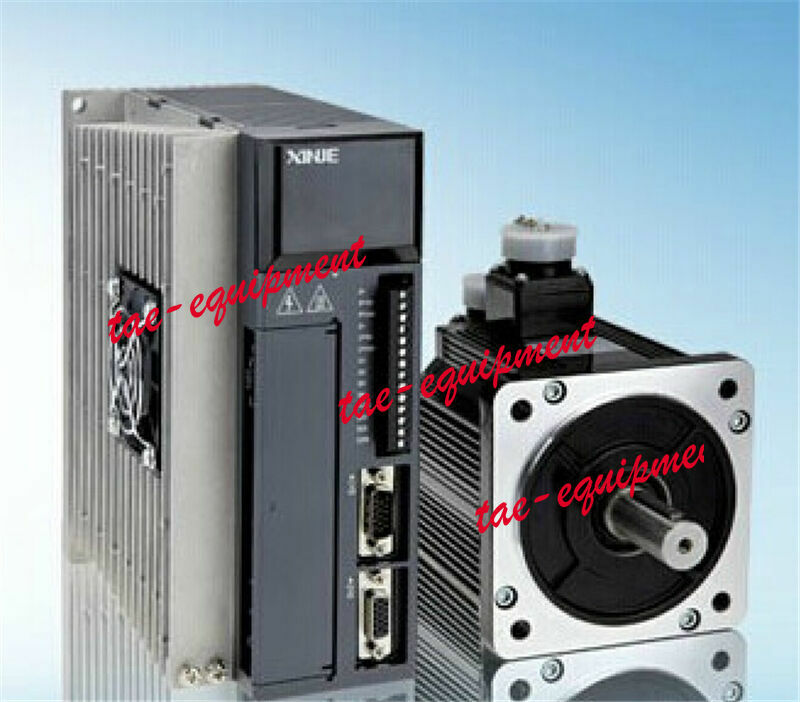 220V 2,3kW 15Nm 1500U/min AC-Servomotor-Antriebssätze mit 3M-Kabel 130 mm XINJE