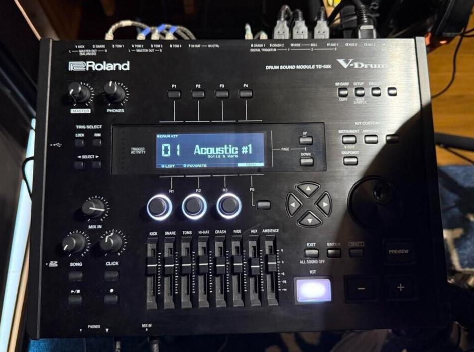 Roland TD-50X ドラムサウンドモジュール Roland TD-50X Sound Module – Theera Music
