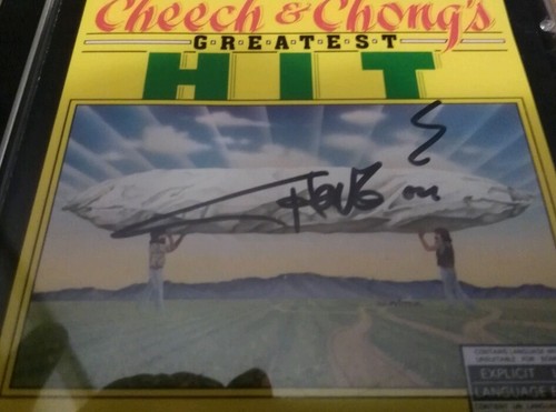 Cheech & Chong Greatest Hit Tommy Chong Autographed CD Signed High Times 420