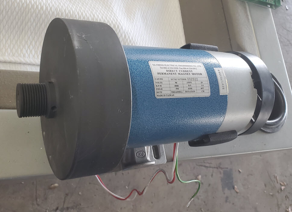 TREADMILL DRIVE MOTOR, YA CHENG YC743 Y17TH9: 90VDC 29A, 3.5