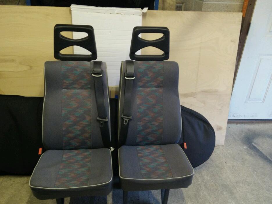 Van rear seats with integrated seat belts. in Caerphilly Gumtree