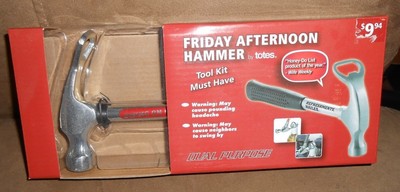 Friday Afternoon Hammer by Totes  Includes Built In Bottle Opener Lot of 6 New
