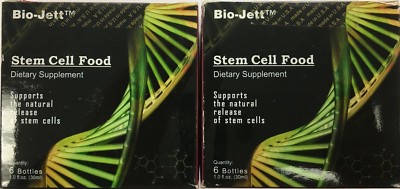 Stem Cell Food dietary supplement 2 PACK, 12 bottles by Bio Jett Cell Food.