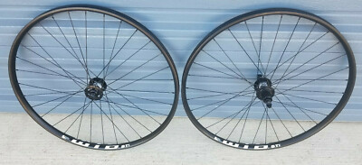 29''  700c WTB i27 bike wheels tubeless 6 bolt disc gravel cross 11spd 15mm QR