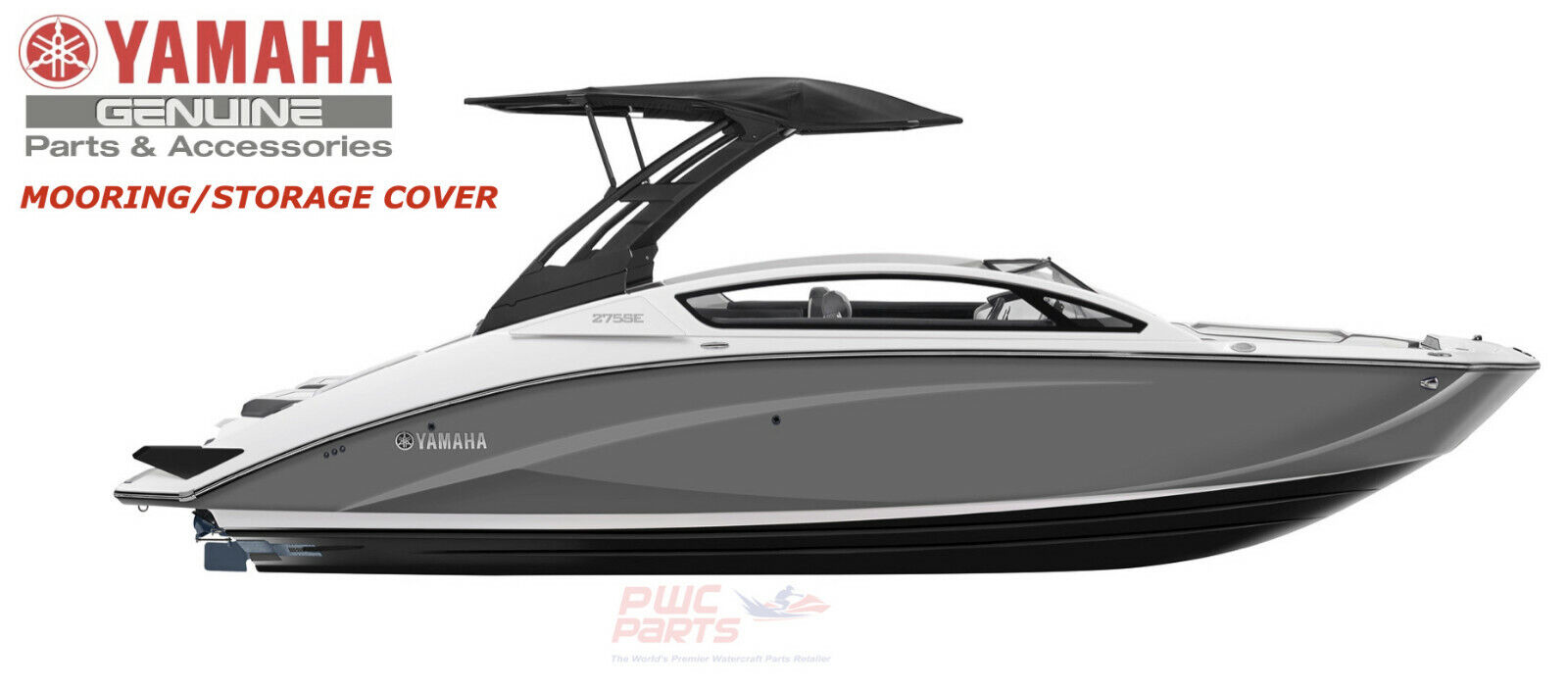 YAMAHA OEM Boat Cover 2019+ 275 SE w/ Tower Jet BLACK YAMAHA OEM Boat Cover 2019+ 275 SE w/ Tower Jet BLACK