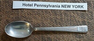 Hotel Pennsylvania NEW YORK DEMITASSE SPOON (CENTURY)- INTERNATIONAL SILVERPLATE