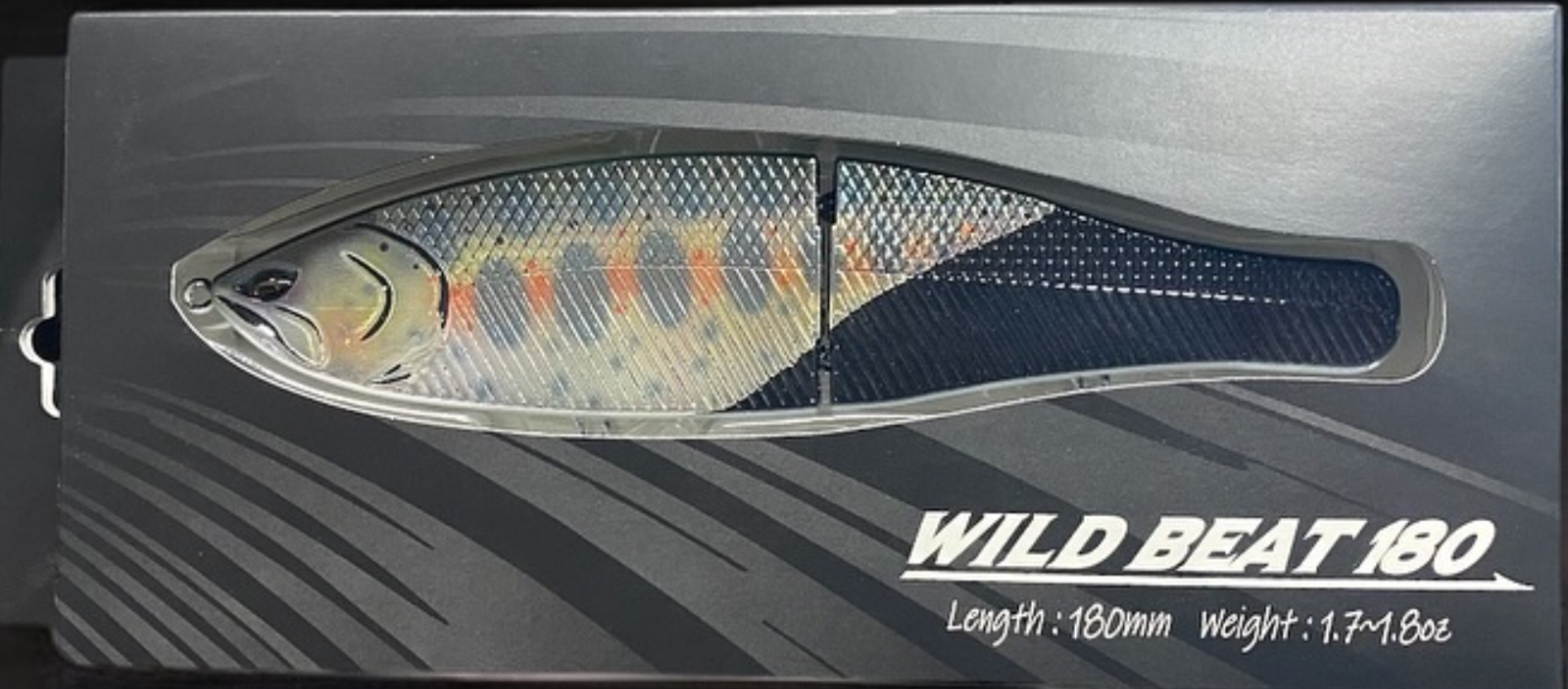 WILD LURES WILD BEAT 180 SF Half Flash Amago 1.7oz 7.08inch Big