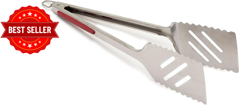 40240 16-Inch Stainless Steel Tong/Turner Combination, Silver