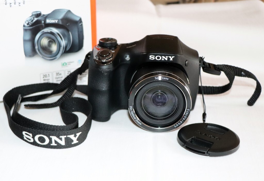 Sony Cybershot DSCH300 20.1MP 35x Optical Zoom Digital Compact Bridge