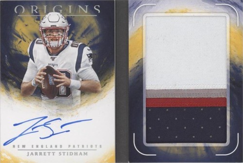 2019 Panini Origins Jarrett Stidham #BPA-JS