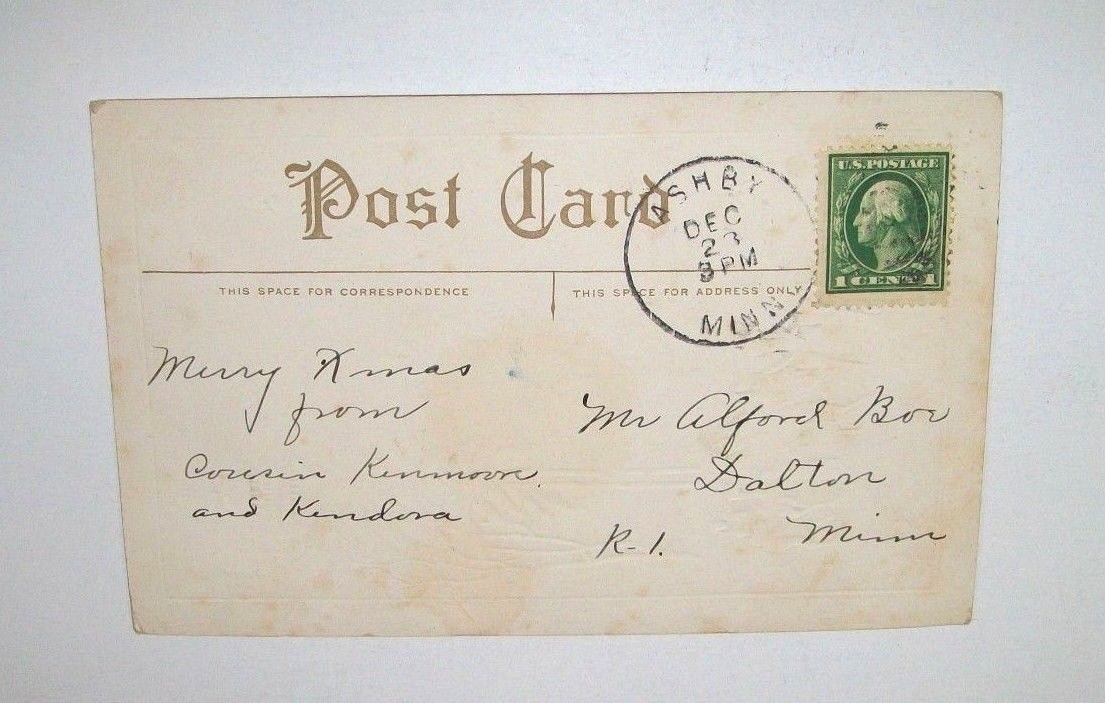 Vintage Christmas Postcard-Stjerne Ledte Vise Mand, etc. (Foreign) - Early 1900s