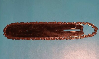 Vintage WEN HORNET MARK 1 10'' Electric Chainsaw Bar And Chain Oem