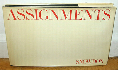 SIGNED Lord Snowdon Assignments Portraits Photographs Celebrities 1st ED HC DJ