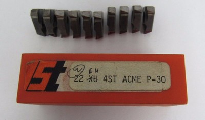 SNAP TAP 22 EU 4ST ACME GRADE P-30 CARBIDE INSERTS * 10 PCS * 