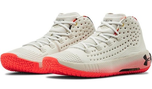 Pre-owned Under Armour Hovr Havoc 2 Ua Men's White/blanc Basketball Sneakers Size 15
