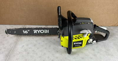 RYOBI Gas Chainsaw 16 in. 37cc 2 Cycle with Heavy Duty Case RY3716