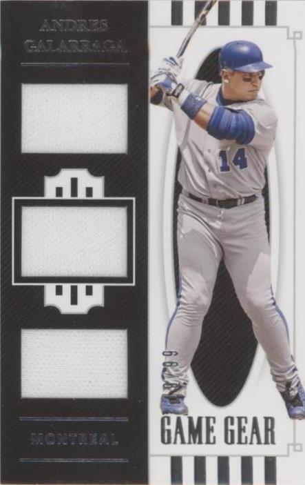 2021 Panini National Treasures - Andres Galarraga #GG-AG