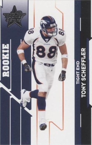 2006 Leaf Rookies & Stars Tony Scheffler #215