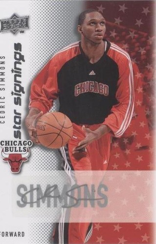 2008-09 Upper Deck - Cedric Simmons #SS-CS
